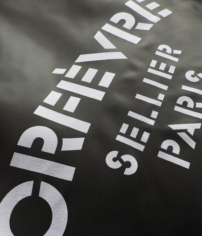 ORFEVRE SELLIER PARIS MA-1 JACKET