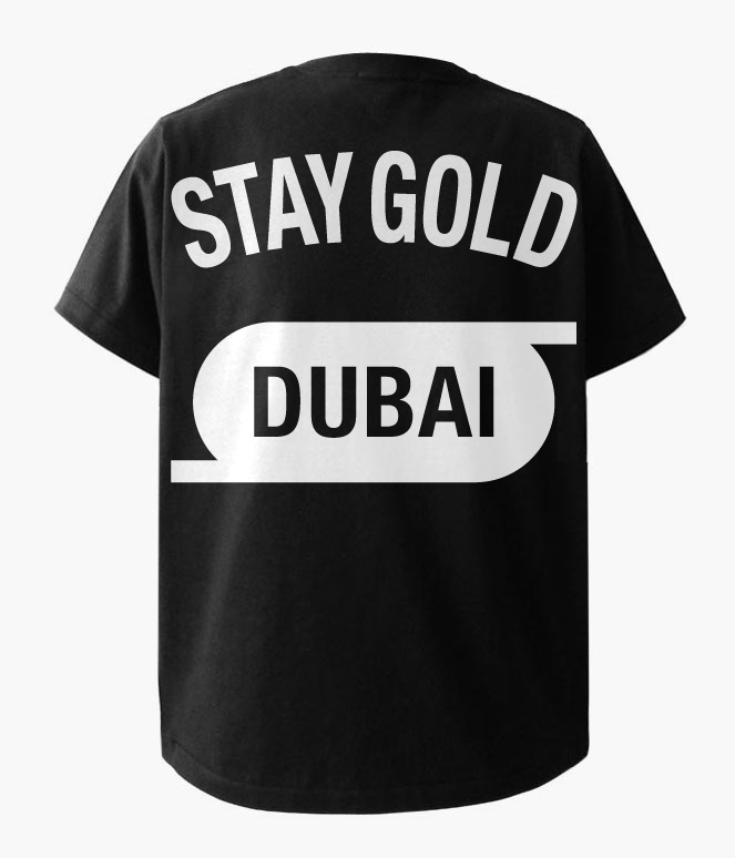 STAY GOLD DUBAI POCKET T-SHIRTS