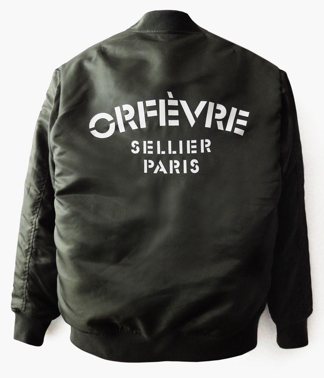 ORFEVRE SELLIER PARIS MA-1 JACKET