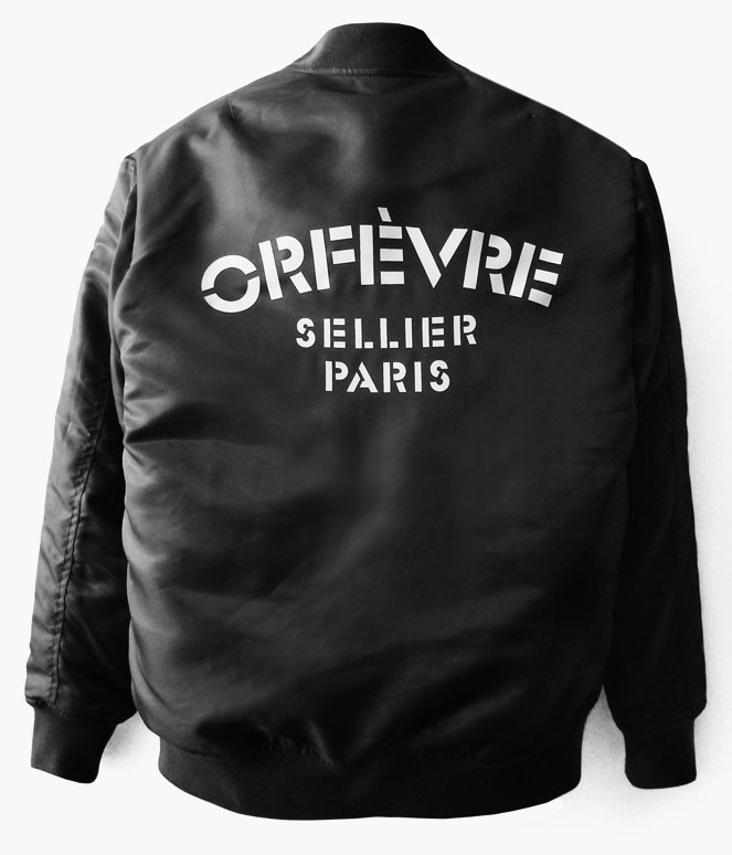 ORFEVRE SELLIER PARIS MA-1 JACKET