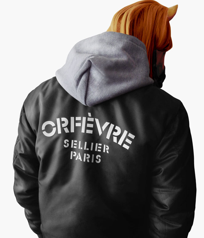 ORFEVRE SELLIER PARIS MA-1 JACKET