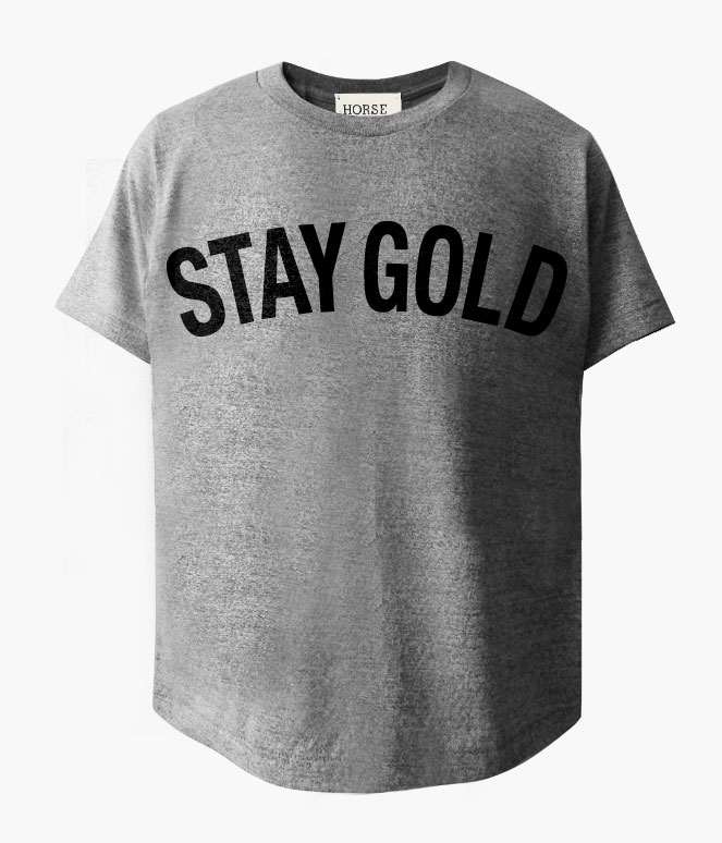 STAY GOLD BASIC T-SHIRTS
