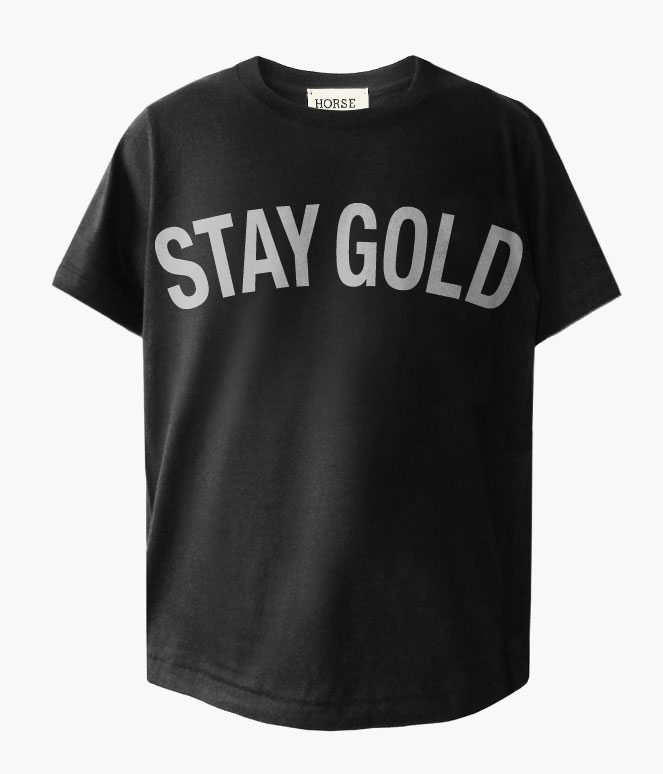 STAY GOLD BASIC T-SHIRTS